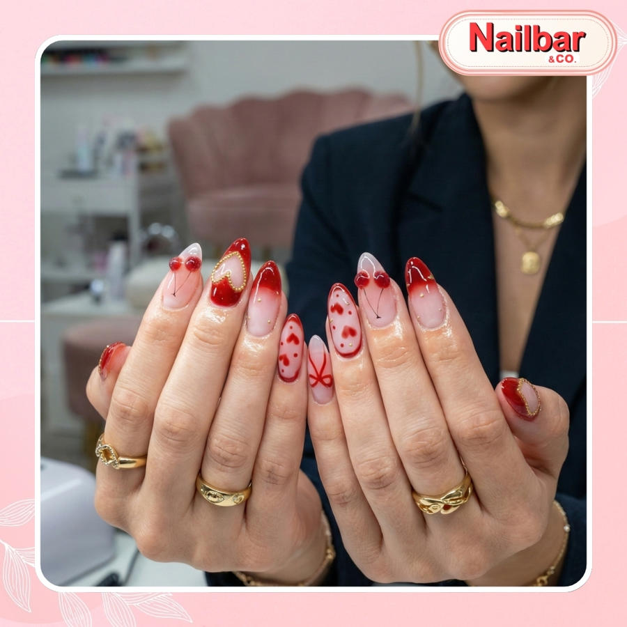Valentine nail collection